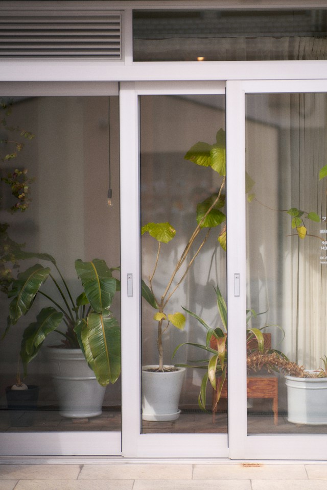 Sliding uPVC door